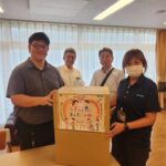2025三浦半島統一メーデーにて集めたタオルを特別養護老人ホーム逗子社の郷に70本寄贈!