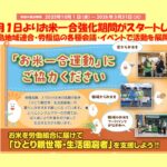 10月１日より、お米一合運動強化期間がスタートします!! 三浦半島地域連合・労福協の各種会議・イベントで活動を展開します!