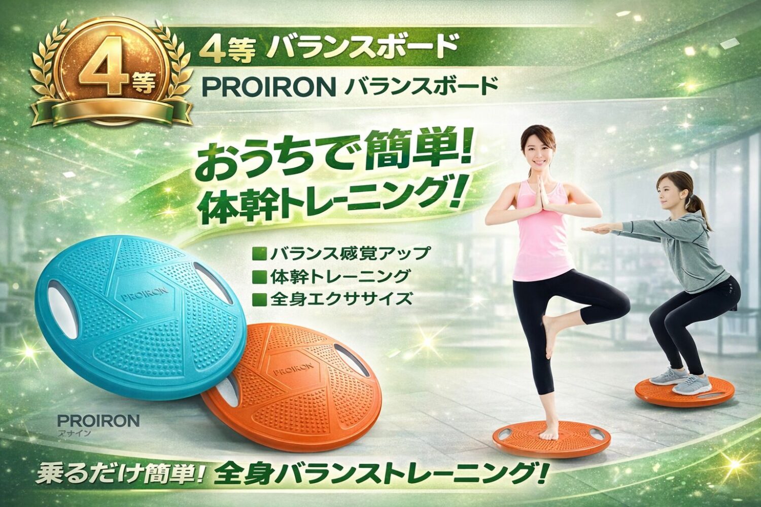 四等：バランスボード PROIRON - 相模原地域連合