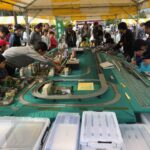 秦野市民の日にNゲージを展示、翌日に4年ぶりのクリーン活動